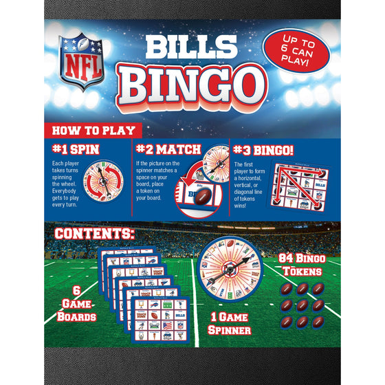 Buffalo Bills Bingo Game - 757 Sports Collectibles