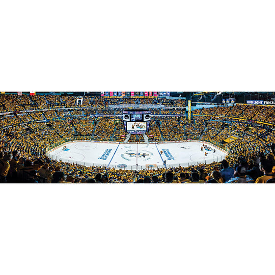 Nashville Predators - 1000 Piece Panoramic Jigsaw Puzzle - 757 Sports Collectibles