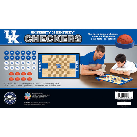 Kentucky Wildcats Checkers - 757 Sports Collectibles