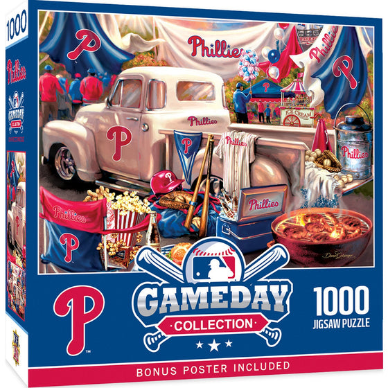 Philadelphia Phillies - Gameday 1000 Piece Jigsaw Puzzle - 757 Sports Collectibles