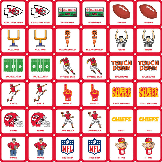 Kansas City Chiefs Matching Game - 757 Sports Collectibles