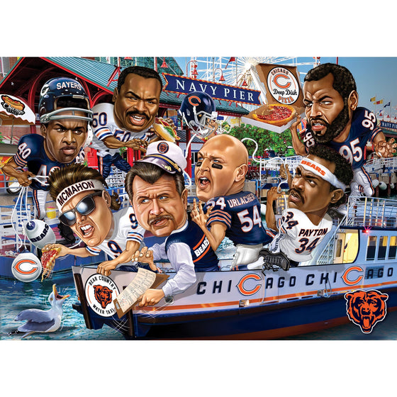 Chicago Bears - All Time Greats 500 Piece Jigsaw Puzzle - 757 Sports Collectibles