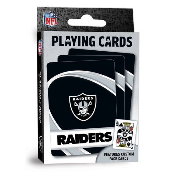 Las Vegas Raiders Playing Cards - 54 Card Deck - 757 Sports Collectibles