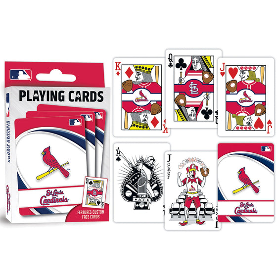 St. Louis Cardinals Playing Cards - 54 Card Deck - 757 Sports Collectibles