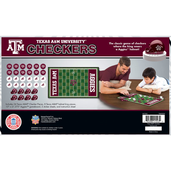 Texas A&M Aggies Checkers - 757 Sports Collectibles