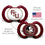 Florida State Seminoles - Pacifier 2-Pack - 757 Sports Collectibles