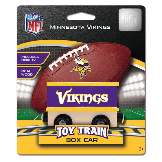 Minnesota Vikings Toy Train Box Car - 757 Sports Collectibles