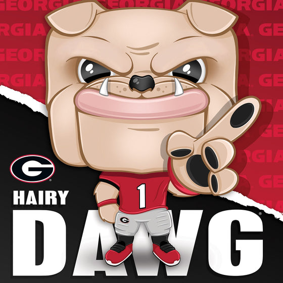 Hairy Dawg - Georgia Bulldogs Mascot 100 Piece Jigsaw Puzzle - 757 Sports Collectibles