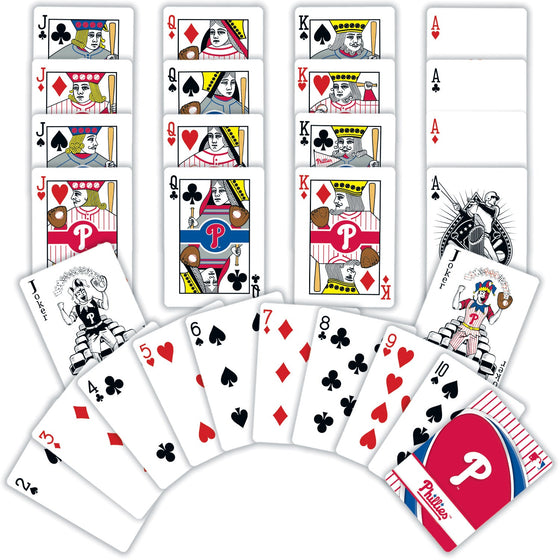 Philadelphia Phillies Playing Cards - 54 Card Deck - 757 Sports Collectibles