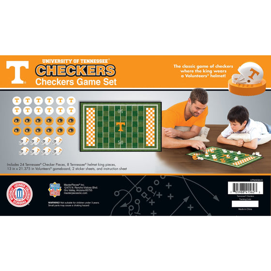 Tennessee Volunteers Checkers - 757 Sports Collectibles