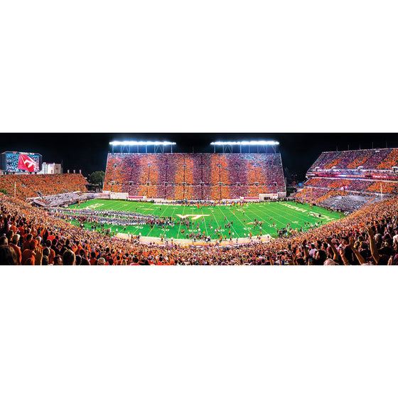 Virginia Tech Hokies - 1000 Piece Panoramic Jigsaw Puzzle - 757 Sports Collectibles