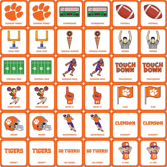 Clemson Tigers Matching Game - 757 Sports Collectibles