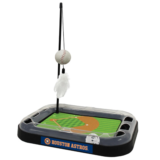 Houston Astros Baseball Cat Scratcher Toy