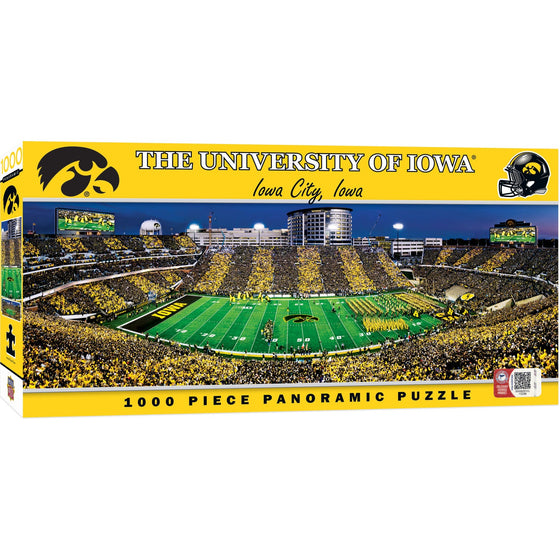 Iowa Hawkeyes - 1000 Piece Panoramic Jigsaw Puzzle - 757 Sports Collectibles