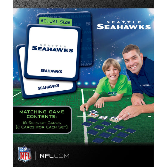 Seattle Seahawks Matching Game - 757 Sports Collectibles