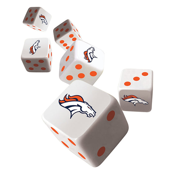 Denver Broncos Dice Set - 757 Sports Collectibles