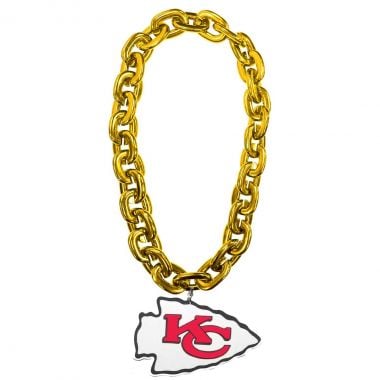 CHIEFS (GOLD) FAN CHAIN - 757 Sports Collectibles