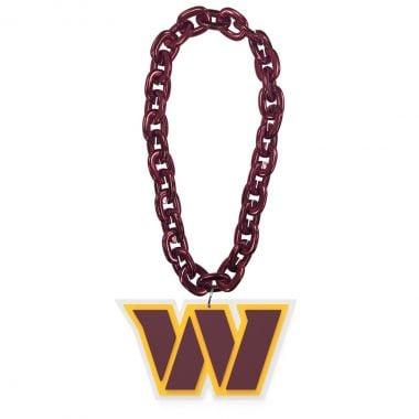 COMMANDERS (MAROON) FAN CHAIN - 757 Sports Collectibles