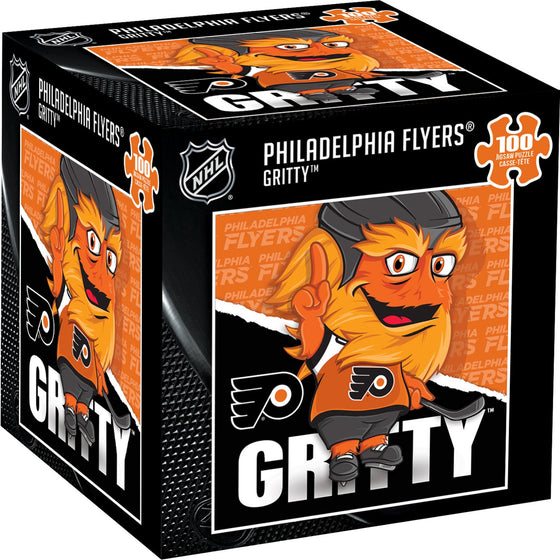 Gritty - Philadelphia Flyers Mascot 100 Piece Jigsaw Puzzle - 757 Sports Collectibles