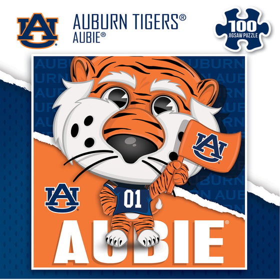 Aubie - Auburn Tigers Mascot 100 Piece Jigsaw Puzzle - 757 Sports Collectibles