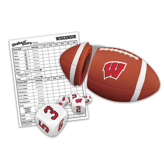 Wisconsin Badgers Shake n' Score - 757 Sports Collectibles