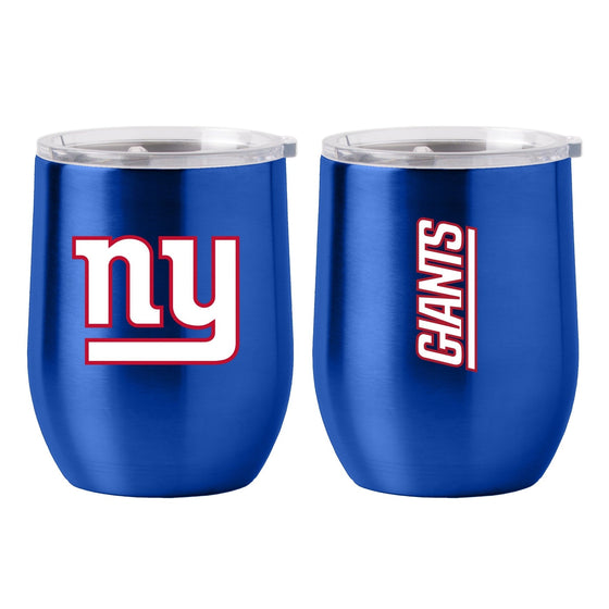 New York Giants 16oz Gameday Stainless Curved Beverage