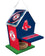 MLB Painted Birdhouse - Boston Red Sox