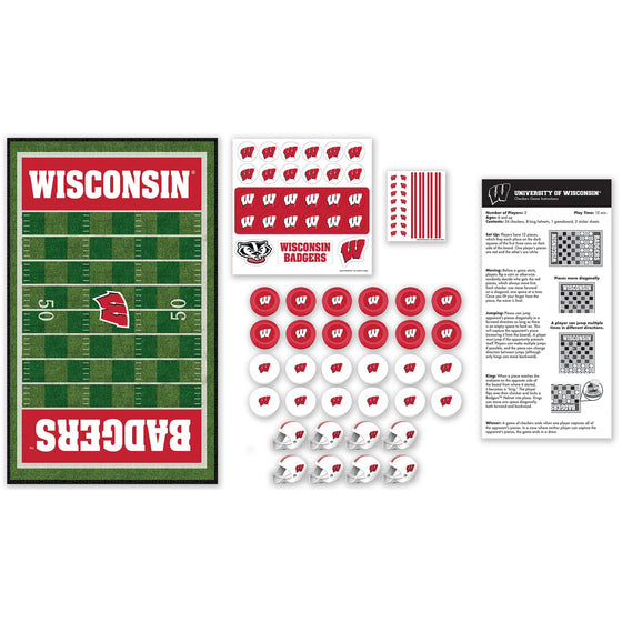 Wisconsin Badgers Checkers - 757 Sports Collectibles