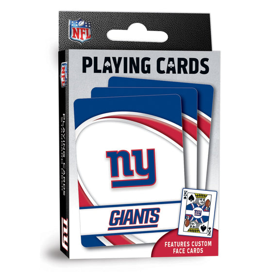 New York Giants Playing Cards - 54 Card Deck - 757 Sports Collectibles