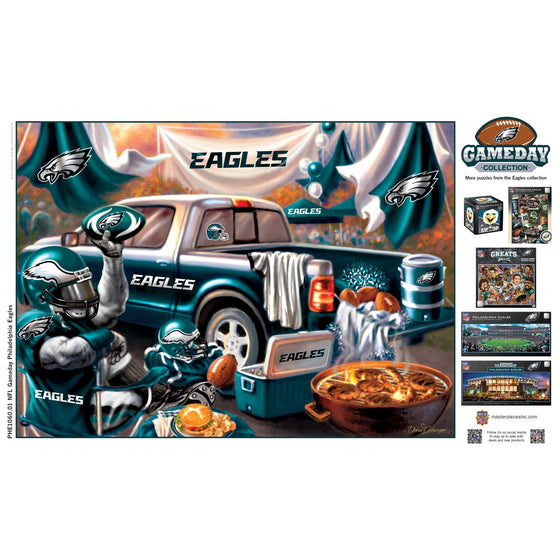 Philadelphia Eagles - Gameday 1000 Piece Jigsaw Puzzle - 757 Sports Collectibles