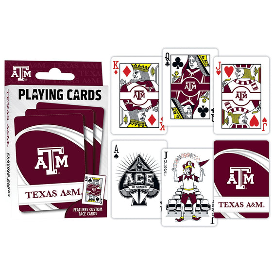 Texas A&M Aggies Playing Cards - 54 Card Deck - 757 Sports Collectibles