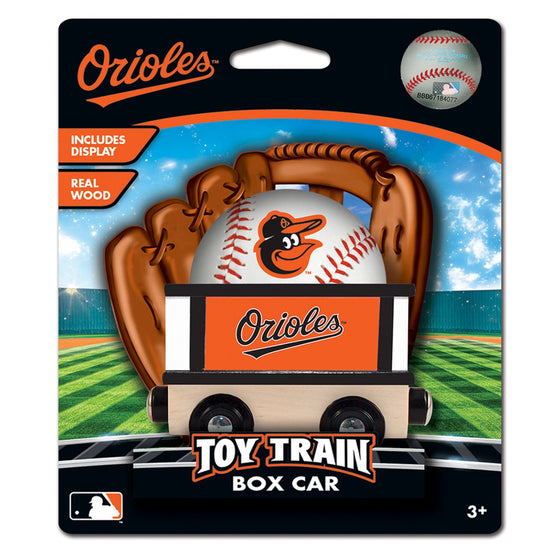 Baltimore Orioles Toy Train Box Car - 757 Sports Collectibles