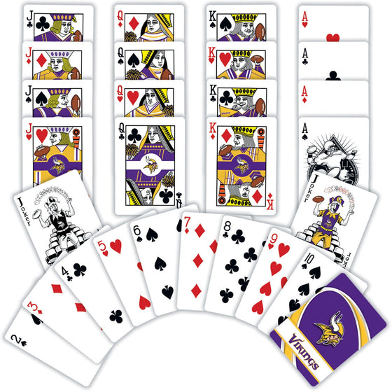 Minnesota Vikings Playing Cards - 54 Card Deck - 757 Sports Collectibles