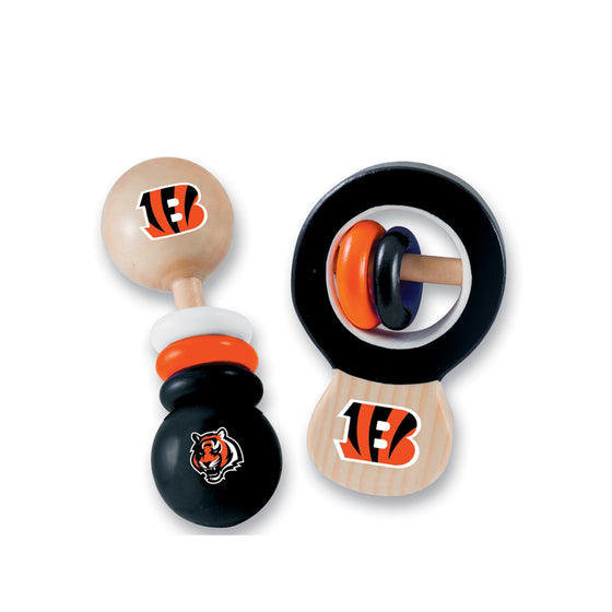 Cincinnati Bengals - Baby Rattles 2-Pack - 757 Sports Collectibles