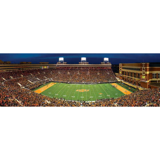 Oklahoma State Cowboys - 1000 Piece Panoramic Jigsaw Puzzle - 757 Sports Collectibles