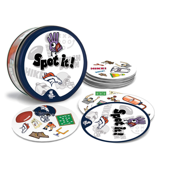 Denver Broncos Spot It! Card Game - 757 Sports Collectibles