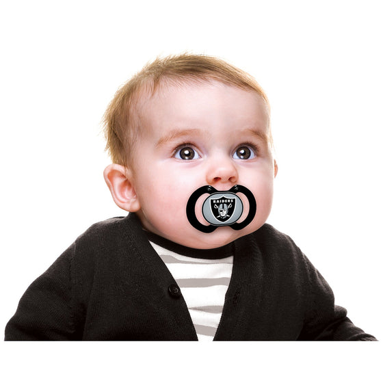 Las Vegas Raiders - Pacifier 2-Pack - 757 Sports Collectibles