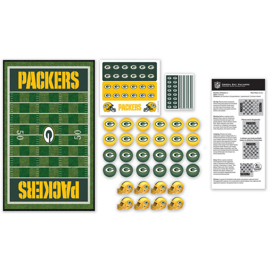 Green Bay Packers Checkers - 757 Sports Collectibles