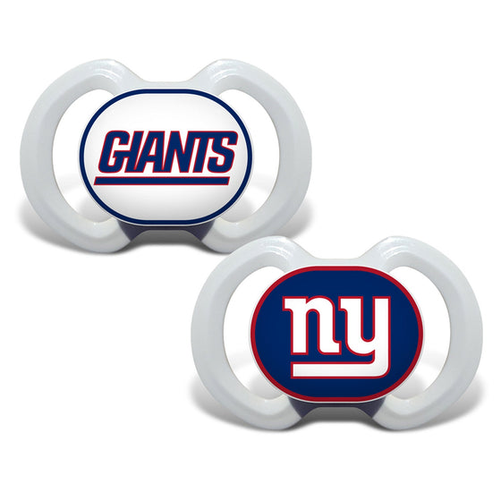 New York Giants - Pacifier 2-Pack - 757 Sports Collectibles