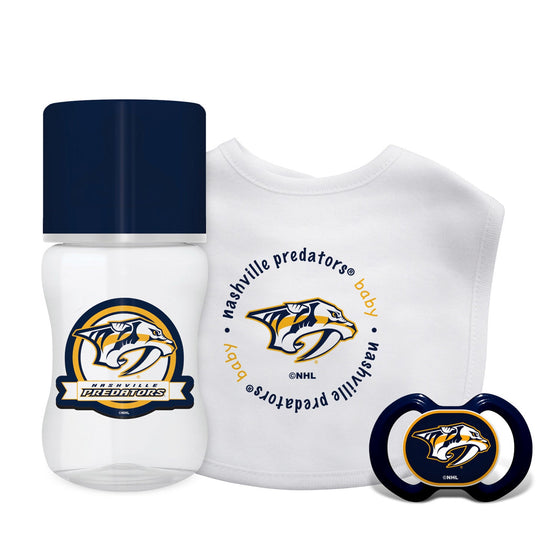 Nashville Predators - 3-Piece Baby Gift Set - 757 Sports Collectibles