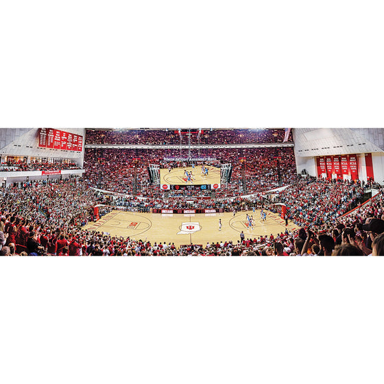 Indiana Hoosiers - 1000 Piece Panoramic Jigsaw Puzzle - 757 Sports Collectibles