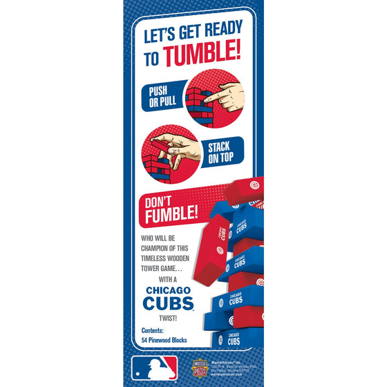 Chicago Cubs Tumble Tower - 757 Sports Collectibles