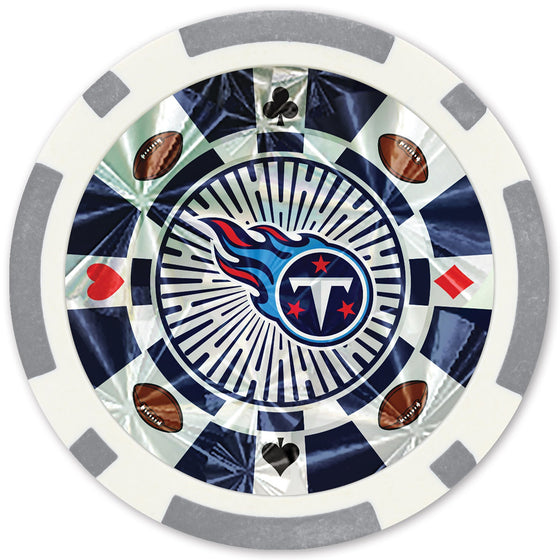 Tennessee Titans 20 Piece Poker Chips - 757 Sports Collectibles