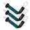 San Jose Sharks - Pacifier Clip 3-Pack - 757 Sports Collectibles