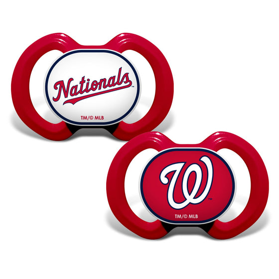 Washington Nationals - Pacifier 2-Pack - 757 Sports Collectibles