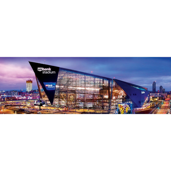 Minnesota Vikings - Stadium View 1000 Piece Panoramic Jigsaw Puzzle - 757 Sports Collectibles