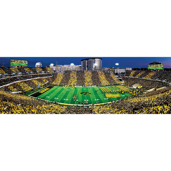 Iowa Hawkeyes - 1000 Piece Panoramic Jigsaw Puzzle - 757 Sports Collectibles