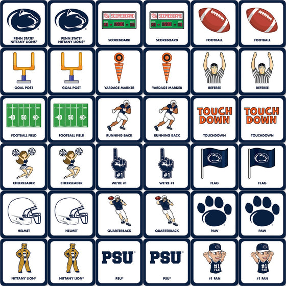 Penn State Nittany Lions Matching Game - 757 Sports Collectibles