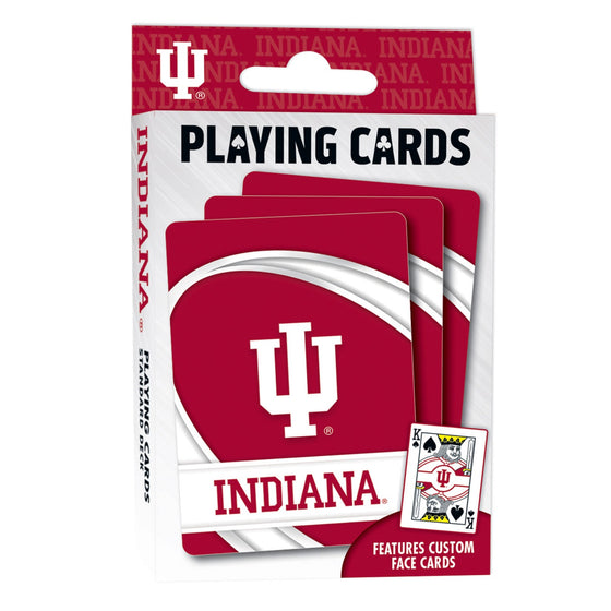 Indiana Hoosiers Playing Cards - 54 Card Deck - 757 Sports Collectibles