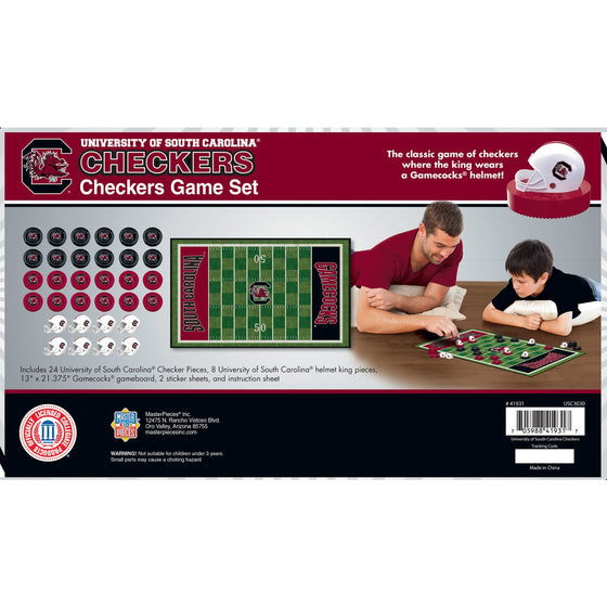 South Carolina Gamecocks Checkers - 757 Sports Collectibles